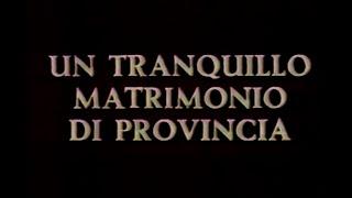 UN TRANQUILLO MATRIMONIO DI PROVINCIA 1980