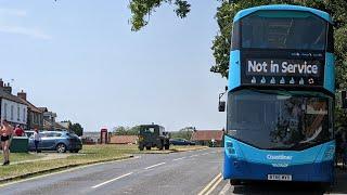 Britains Most Scenic Bus Route. THORNTON-le-DALE to WHITBY Long Version