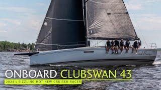 ClubSwan 43 – first sail of this eagerly awaited slippery new cruiser-racer from Nautor Swan