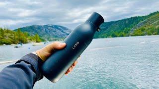 This LARQ filtered water bottle is genius