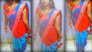 Regular saree drapingEasy saree draping stylesaree how to wear Saree Draping Vlogs