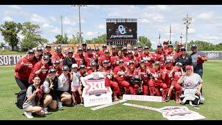 OU softballs Patty Gasso Jordy Bahl and Haley Lee after Big 12 Tournament title