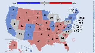 US-Präsidentschaftswahl 2024 Harris vs Trump - aktuelle Umfragen 18. Oktober 2024