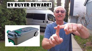 Van Life RV Buyer Beware Cassette Toilet Vs Black Tank - Class B RVs