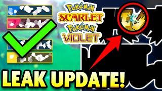 LEGEND TYPINGS and NEW MECHANIC BREAKDOWN? RumorLeak Update for Pokemon Scarlet and Violet