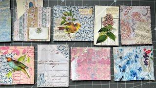 #roxysweeklychallenge 2024  WEEK 4  TUTORIAL single pages double pockets for journals