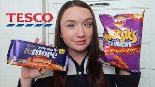 TASTE TESTING NEW IN SNACKS FROM TESCO  APRIL 2024