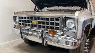 73-80 Chevy C10 grill installation