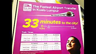 Train From Kuala Lumpur Airport To The City