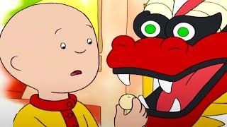 Caillou and the New Year Dragon  Caillou  Cartoons for Kids  WildBrain Toons