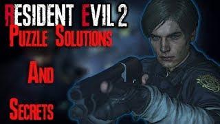 Resident Evil 2 Remake Demo Puzzles And Secrets