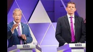 FARAGE RUNS RINGS AROUND EVERY OTHER PARTY IN TV DEBATE