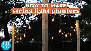 How to Make DIY String-Light Planters to Brighten Any Spot in Your Yard  Better Homes & Gardens