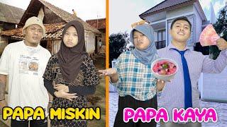 PAPA KAYA VS PAPA MISKIN SAAT  NGABUBURIT  Drama Parodi  Dunia Dinda