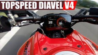 Ducati Diavel V4  TOPSPEED  Launch Contorl  100-200