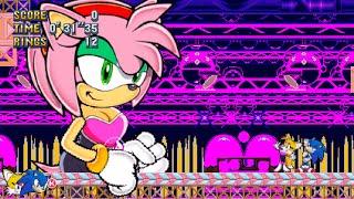 Amy Rouge Boss Fight Mania Plus Mod + Female Tails Mixed Up Mania Plus Special Mod