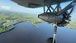 1929 Ford Tri-Motor full flight - EAA Oshkosh Airventure 2024