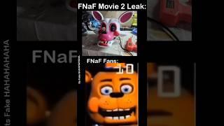 FNaF Movie 2 MANGLE LEAK?  FNaF Movie 2 MEME