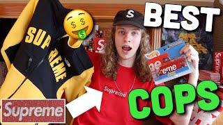 MY GREATEST COPS? Supreme Swarovski Box Logo TNF Hot Wheels Unboxing