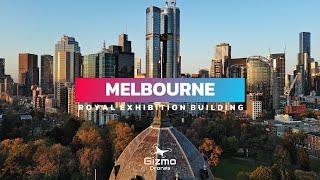 Royal Exhibition Building Melbourne - Spring Sunrise - Autel Nano+ drone 4K