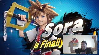 SORA REVEAL REACTION WE WON