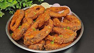 Masala Crispy Fish Fry Recipe  Spicy Masala Fish Fry  Crispy Rohu Fish Fry