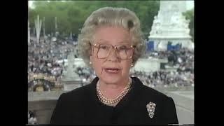 Diana Princess of Wales News of death message from the Queen 1997