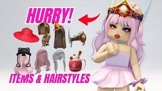 GET 10 NEW ROBLOX FREE ITEMS & HAIRSTYLES 