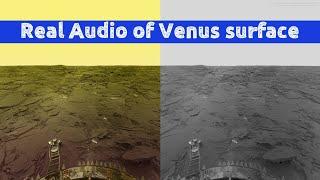 What a Sound ? Venus Surface Original Audio Sound Record By Venera 14