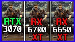 RTX 3070 vs RX 6700 XT vs RX 6650 XT Tested in 10 Games  RYZEN 9 5900x  1440p ULTRA Settings