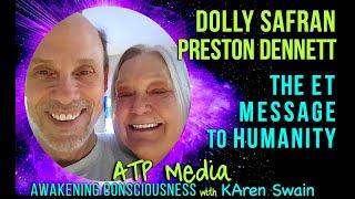 Extraterrestrial Message to Humanity Solar Flares How Much Much Time? Dolly Safran Preston Dennett