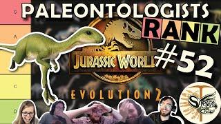 IS HE DEHYDRATED?  Paleontologists rank DRYOSAURUS in Jurassic World Evolution 2