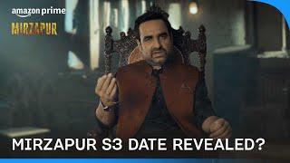 Did Kaleen Just Reveal Mirzapur Release Date? ft. Pankaj Tripathi  Mirzapur  Prime Video India