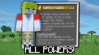 Every Members POWERS on the Origins SMP