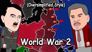 World War Two Oversimplified Style