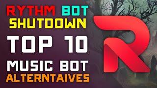 Rythm Bot Takedown - TOP 10 ALTERNATIVE DISCORD MUSIC BOTS & INTERNET RADIO