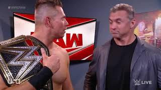 The Miz complains to Shane McMahon because he says he has to be the WWE Champion Full Segment