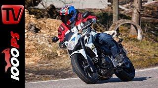 2015 Honda CB500F Test  A2 - 48PS Einsteiger Motorräder