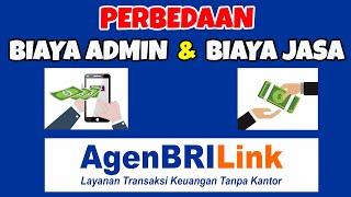 BIAYA JASA DAN BIAYA ADMIN AGEN BRILINK