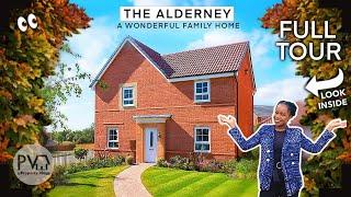 SHOWHOME TOUR INSIDE a LOVELY  4Bed New Build House  Touring The Alderney Barratt Homes Property