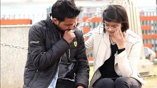 Girl Cant Speak dumbPrank On Girl Gone Emotional  Yash Choudhary