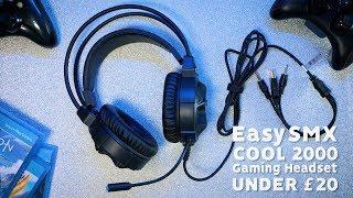 BEST BUDGET GAMING HEADSET UNDER £20? HUGE GIVEAWAY - EasySMX COOL 2000 review