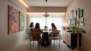 A Self-Designed 93sqm Family Home Decorated With Quirky Art Pieces  Singapore