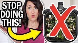 What NOT to Make in the Air Fryer and what to air fry instead