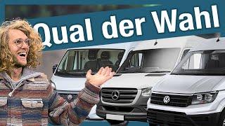 Welcher Van zum Ausbauen & Umbauen  Wohnmobil für Selbstausbau finden  Transporter Camper und Co.