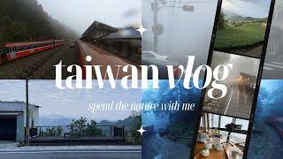 Taiwan Alishan 阿里山 Vlog  — exploring Alishan Forest Locomotive Train Hill Top Airbnb