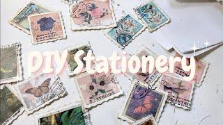 3 Ways To Make DIY Faux Postage Stamps  DIY Stationery Products