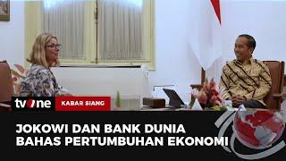 Presiden Jokowi Bertemu dengan Petinggi Bank Dunia Ekonomi Indonesia Diprediksi Tumbuh 5 Persen