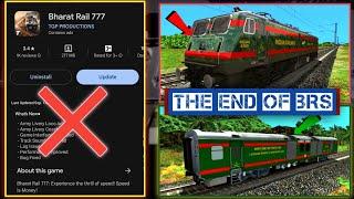 Bharat Rail Sim  The Real Truth Behind BRS Update  The End Of BRS  Important Video  Ishu K Tech