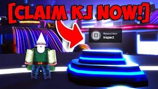 How to CLAIM KJ in The Roblox Innovation Awards  The Strongest Battlegrounds Update